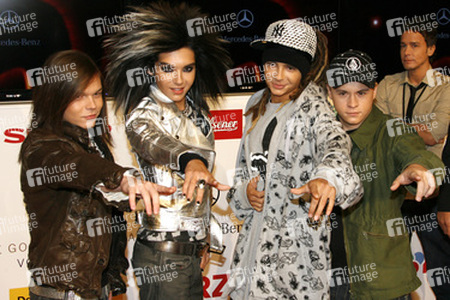 Georg Listing, Bill Kaulitz, Tom Kaulitz, Gustav Schäfer (Tokio Hotel)
