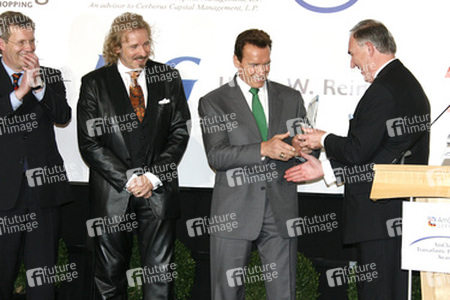Chrisitan Wulff, Arnold Schwarzenegger, Thomas Gottschalk, Fred B. Irwin