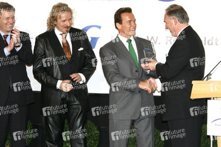 Chrisitan Wulff, Arnold Schwarzenegger, Thomas Gottschalk, Fred B. Irwin