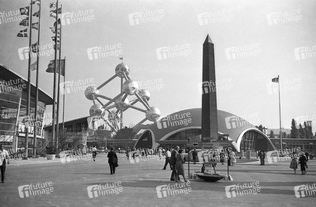 Expogelände mit Atomium