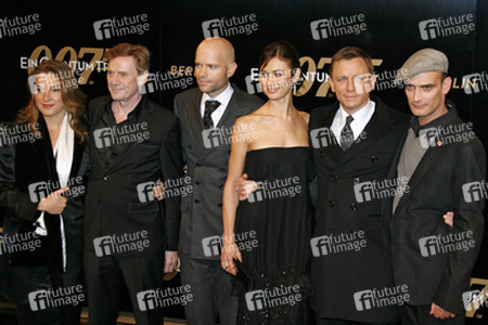 Barbara Broccoli, Jesper Christensen, Marc Forster, Olga Kurylenko, Daniel Craig, Anatole Taubman