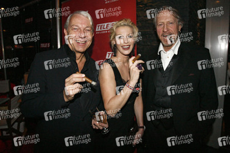 Jo Groebel mit Gattin Grit Weiss, Reiner Schöne