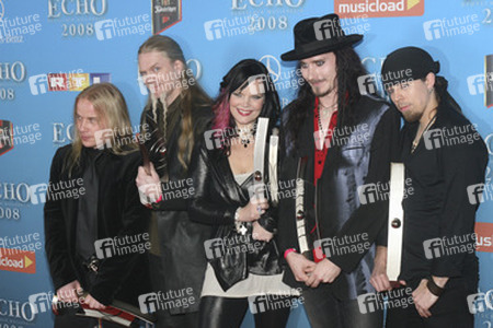 Emppu Vuorinen, Marco Hietala, Anette Olzon, Tuomas Holopainen, Jukka 'Julius' Nevalainen