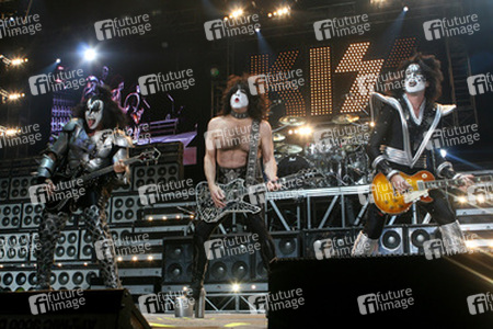 Gene Simmons / The Demon, Paul Stanley / The Starchild, Tommy Thayer / The Spaceman