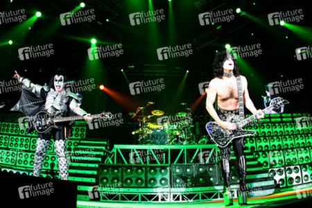 Gene Simmons / The Demon, Paul Stanley / The Starchild, Tommy Thayer / The Spaceman