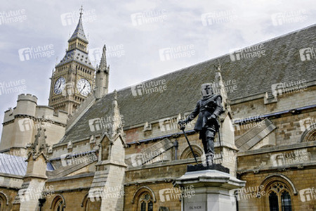 Oliver Cromwell Denkmal an den Houses of Parliament