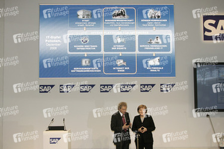 Henning Kagermann, Angela Merkel