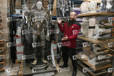 Martin Netter in Sternenflottenuniform aus 'Star Trek: The Next Generation' und Borg