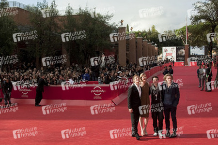 Charlie Bewley, Melissa Rosenberg, Cameron Bright, Jamie Campbell Bower