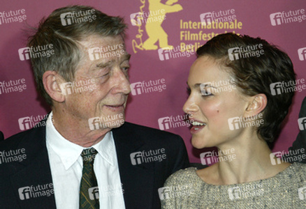John Hurt, Natalie Portman