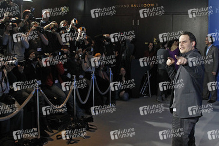 Moritz Bleibtreu mit Fotografen