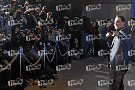 Moritz Bleibtreu mit Fotografen