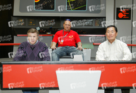 Walter Koenig, Dirk Bartholomä, George Takei