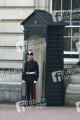 Wache vor dem Buckingham-Palast / Buckingham Palace