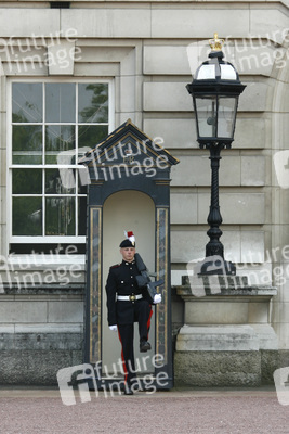 Wache vor dem Buckingham-Palast / Buckingham Palace