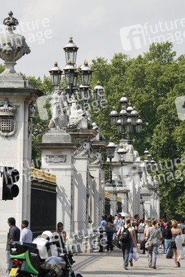 Zaum vor dem Buckingham-Palast / Buckingham Palace