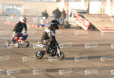Minibike Rennen