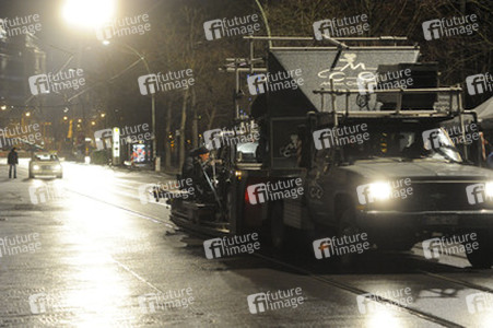 Nachtdreh zum Thriller 'Unknown Identity'