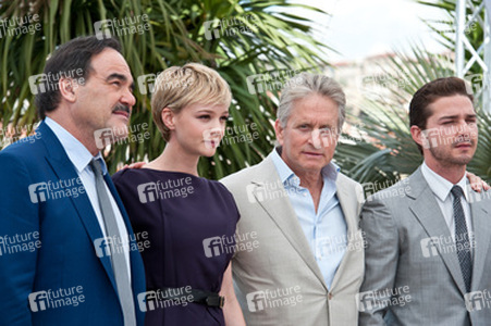 Oliver Stone, Carey Mulligan, Michael Douglas, Shia LaBeouf