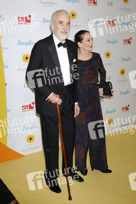 Christopher Lee mit Ehefrau Gitte Lee