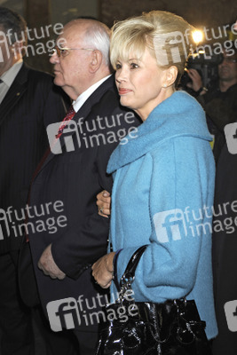 Michail Gorbatschow mit Tochter Irina Virginskaya