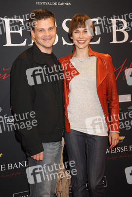 Christiane Paul mit Begleitung