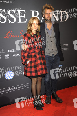 Christoph Schlingensief mit Begleitung