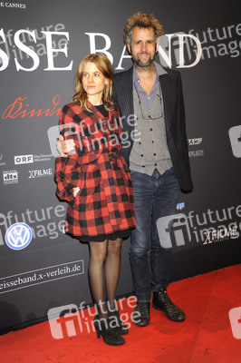 Christoph Schlingensief mit Begleitung