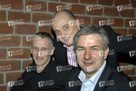 Jörg Mink und Klaus Wowereit mit Lebensgefährten Jörn Kubicki