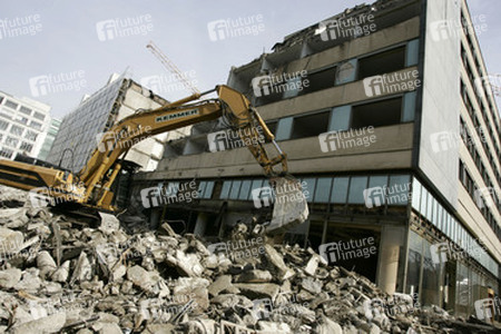 Abriss Hotel 'Unter den Linden'