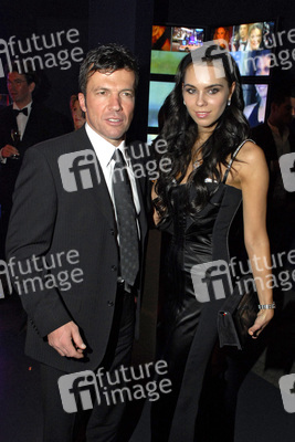 Lothar Matthäus mit Freundin Kristina Liliana
