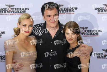Diane Kruger, Quentin Tarantino, Mélanie Laurent