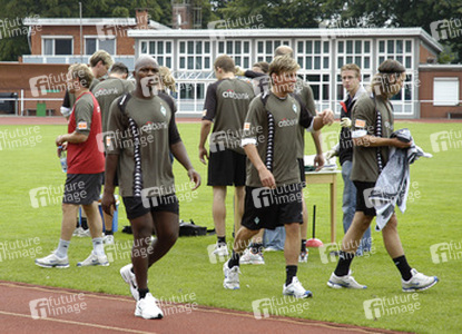 Pierre Wome, Clemens Fritz, Torsten Frings