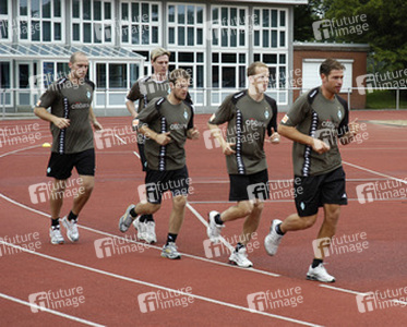 Christian Vander, Tim Borowski, Daniel Jensen, Petri Pasanen, Tim Wiese