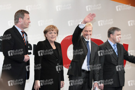 Christian Wulff, Angela Merkel, Ole von Beust