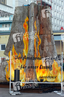 Mammutbaum vor dem Kino International