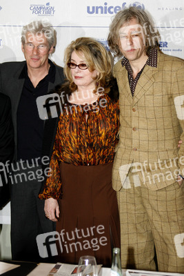 Richard Gere, Catherine Deneuve, Bob Geldof