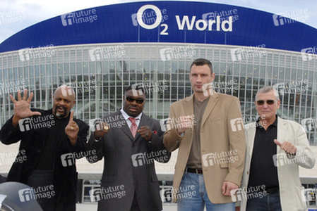 Stacy McKinley, Samuel Peter, Vitali Klitschko, Fritz Sdunek