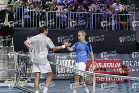 Michael Stich, John McEnroe