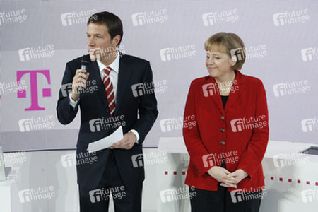 René Obermann, Angela Merkel