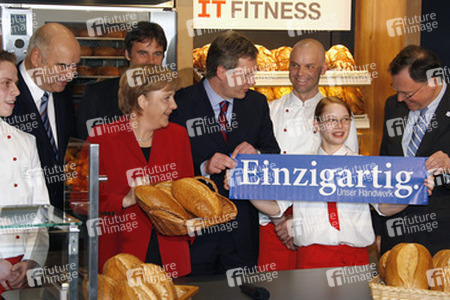 Angela Merkel, Achim Berg, Chrisitian Wulff, Stephan Weil