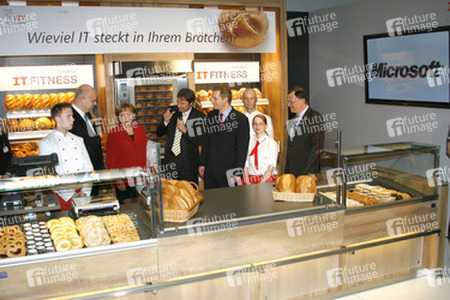 Angela Merkel, Achim Berg, Chrisitian Wulff, Stephan Weil