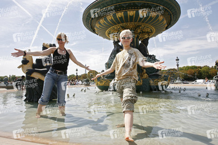 Fluss Fontäne / Fontaine des Fleuves