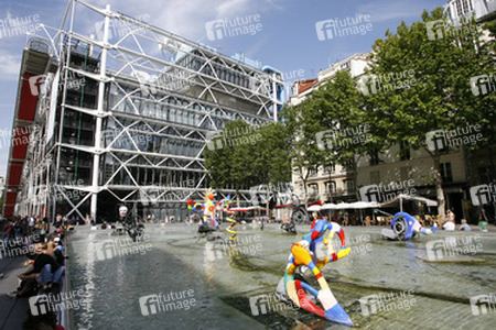 Strawinski-Brunnen / Tinguely-Brunnen