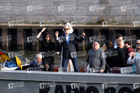 Richard Curtis, Bill Nighy, Philip Seymour Hoffman