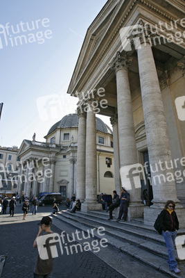 Zwillingskirchen Santa Maria in Monte Santo und Santa Maria dei Miracoli