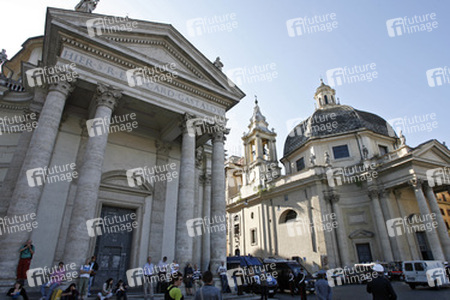 Zwillingskirchen Santa Maria in Monte Santo und Santa Maria dei Miracoli