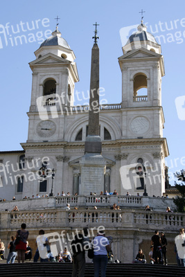 Santa Trinità dei Monti mit Obelisk