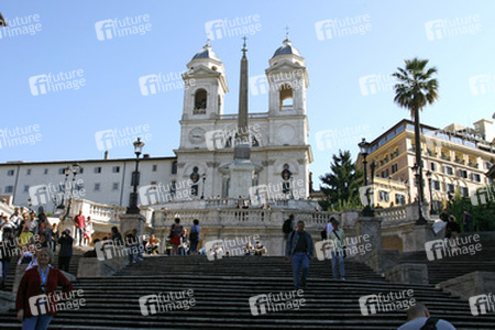 Santa Trinità dei Monti mit Obelisk