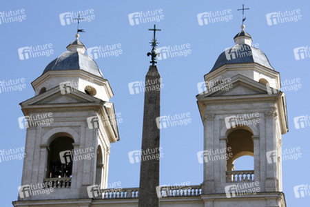 Santa Trinità dei Monti mit Obelisk